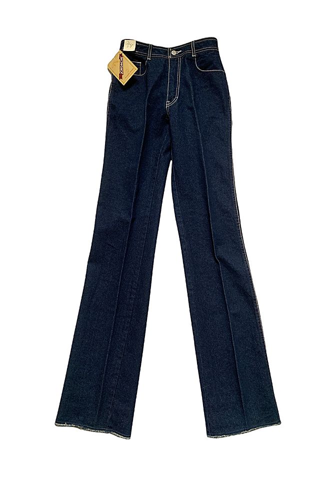 Vintage 1970s Jordache Raw Hem Denim Jeans by SharpLilTeeth | Free People