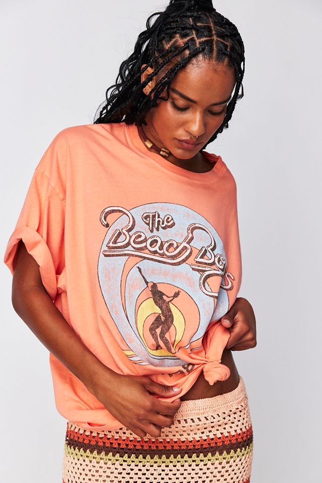 The Beach Boys Band Tee, Old School Vintage Band Tee, Vintage Retro Graphic  Shirt - Cherrycatshop