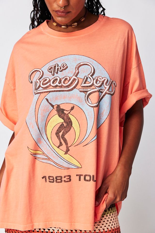 The Beach Boys Band Tee, Old School Vintage Band Tee, Vintage Retro Graphic  Shirt - Cherrycatshop