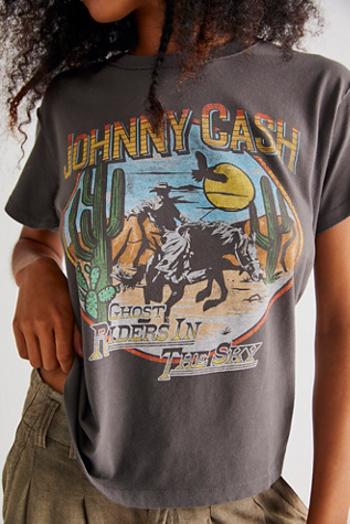 Johnny Cash Riders In The Sky Tee product page
