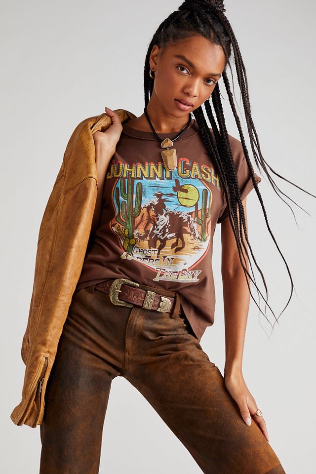 Johnny Cash Riders In The Sky Tee