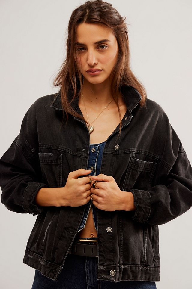 We The Free Opal Swing Denim Jacket | Free People