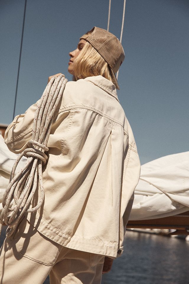 We The Free Opal Swing Denim Jacket Free People