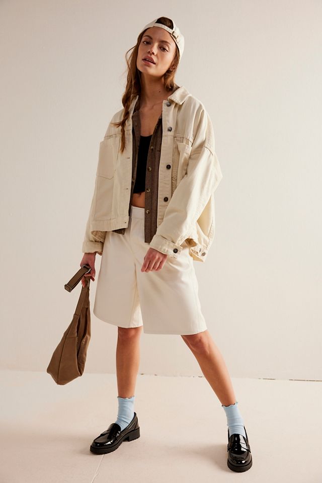 We The Free Opal Swing Denim Jacket Free People
