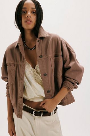 MOTHER Workwear Shorty Jacket | Free People