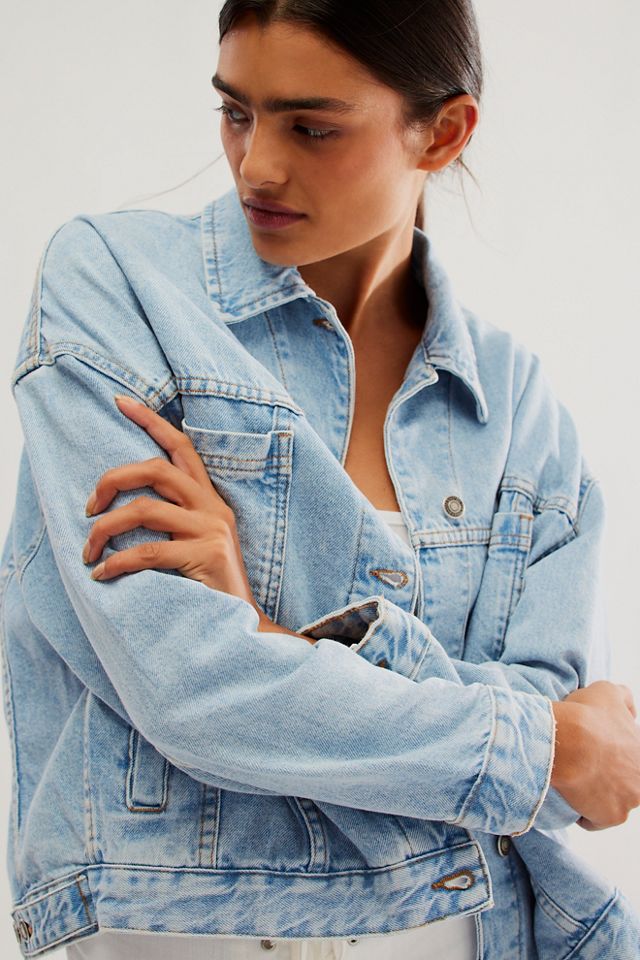 We The Free Opal Swing Denim Jacket | Free People