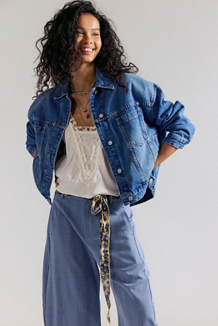 We The Free Opal Swing Denim Jacket - thumbnail 3