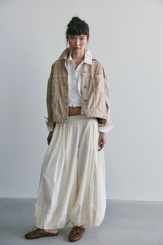 We The Free Opal Swing Denim Jacket | Oversized Style | Free People