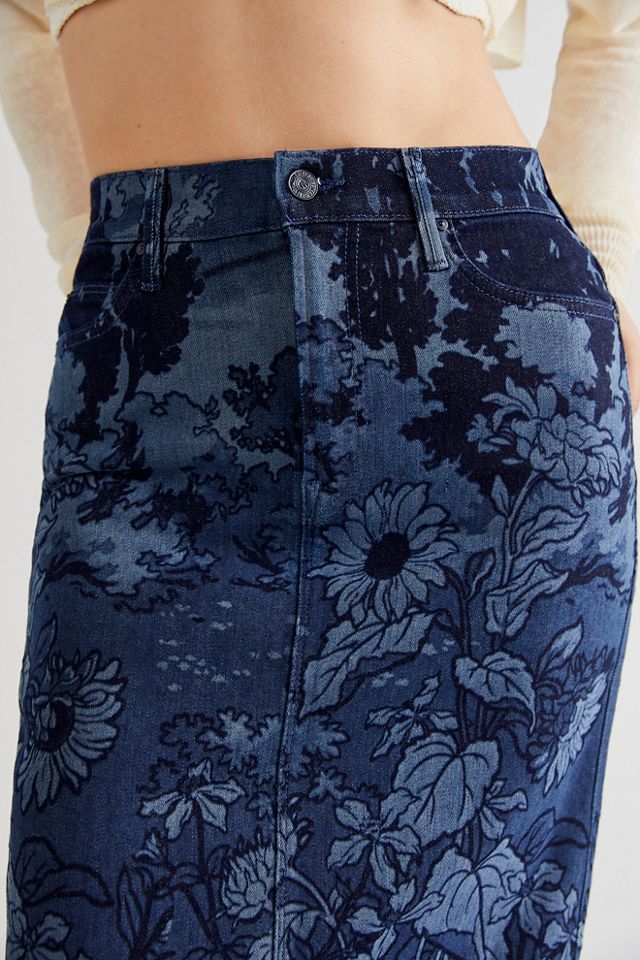 MOTHER The Swooner Straight-A Midi Skirt #2