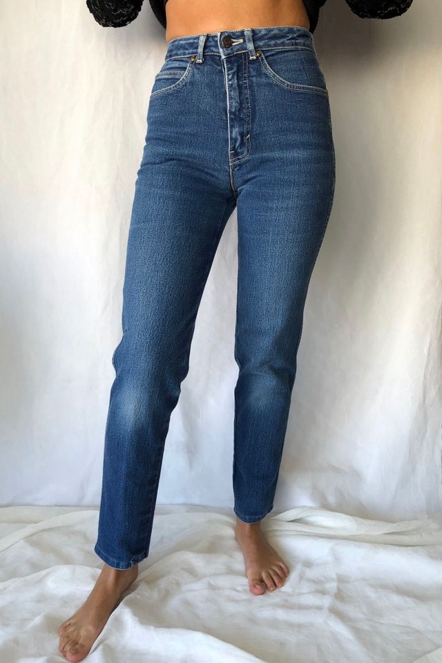 70s/80s Vintage Perfectly Worn Ribcage Sassoon Jeans Selected by Picky Jane #1
