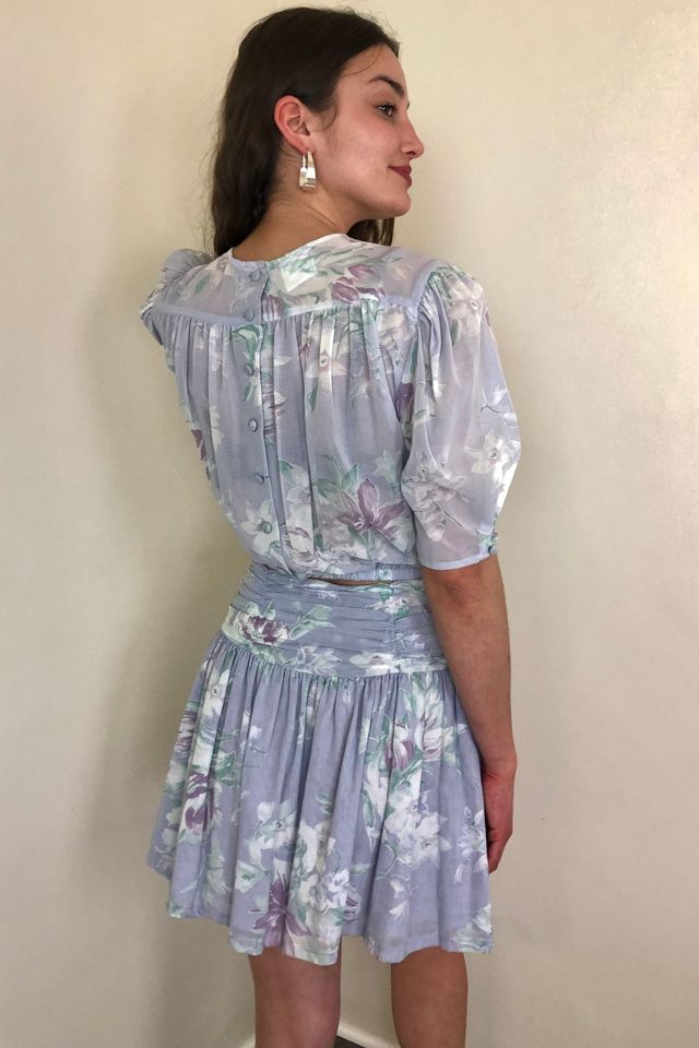 Vintage Laura Ashley Pastel Floral 2-Piece Set Selected by Picky Jane #1