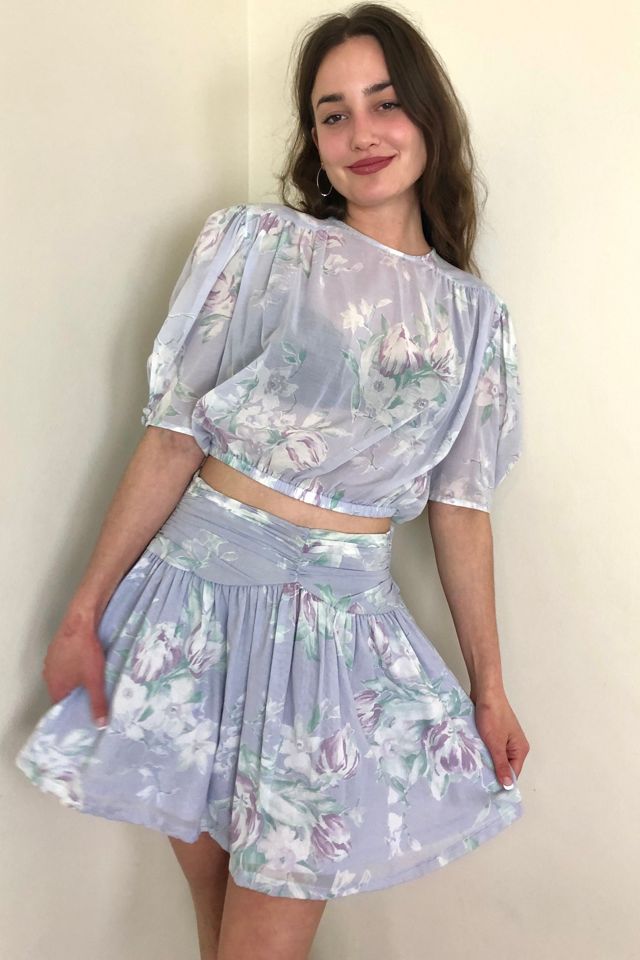 Vintage Laura Ashley Pastel Floral 2-Piece Set Selected by Picky Jane #2