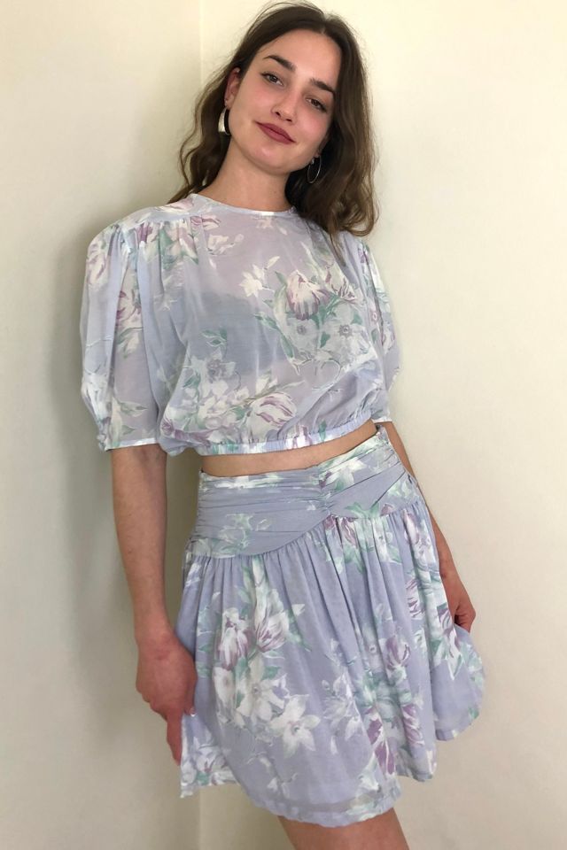 Vintage Laura Ashley Pastel Floral 2-Piece Set Selected by Picky Jane #3
