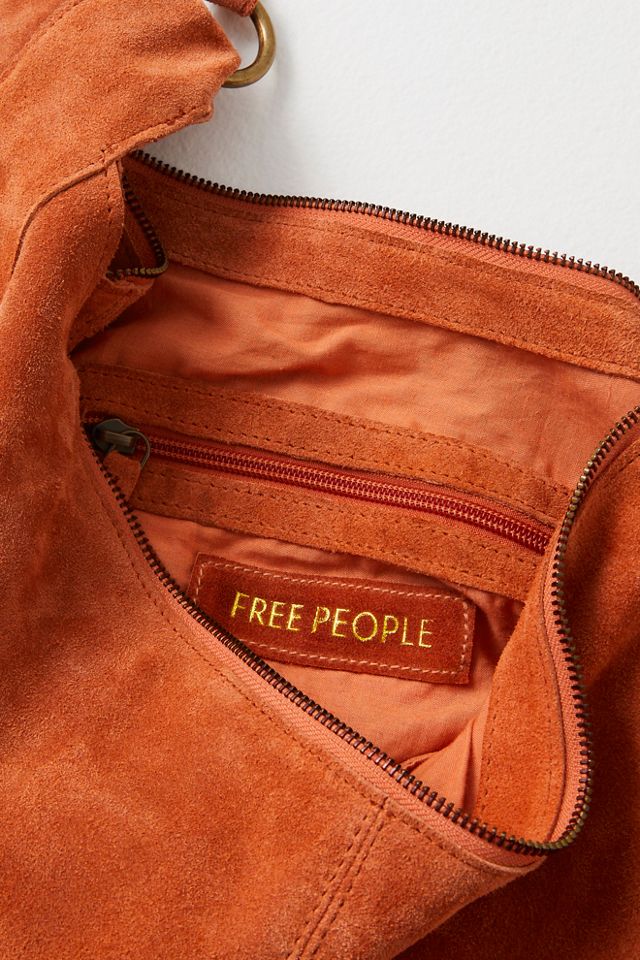 TheClothesRak Roma Suede Tote by Free People One Size / Rust