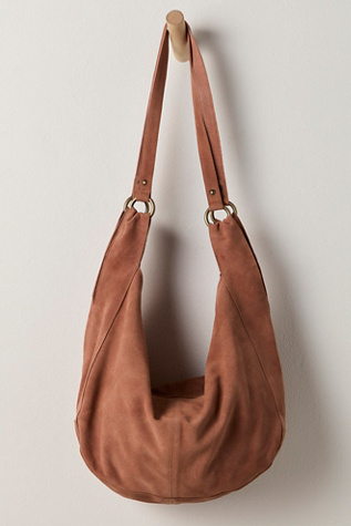 Roma Suede Tote Bag at Free People in Rust