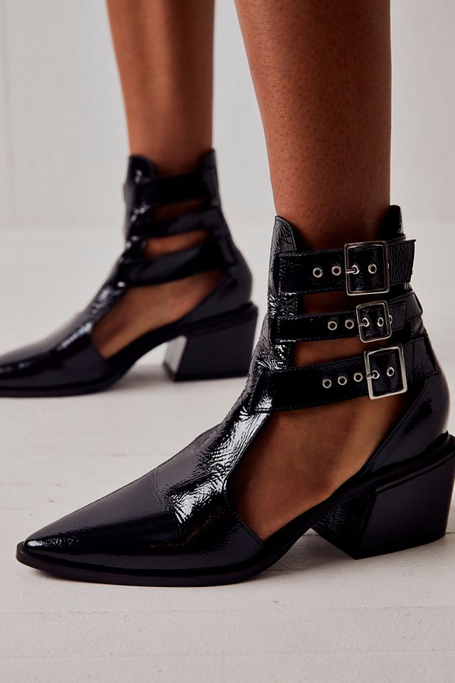 Cut off ankle store boots