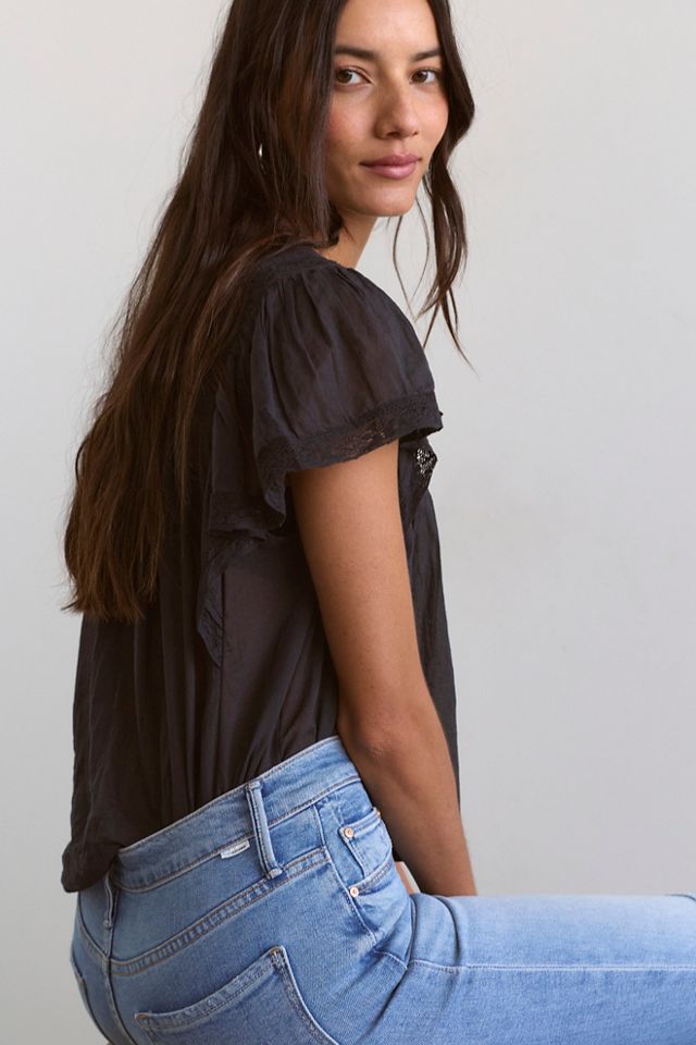 MOTHER The Weekender Frayed Flare Jeans #3