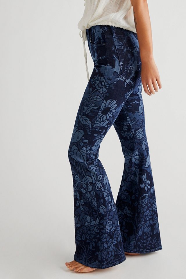 Mother The Doozy Sneak High Rise Flare Jeans Free People