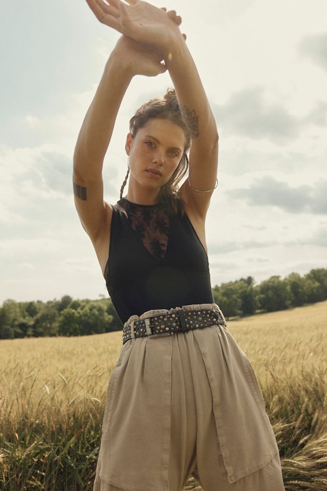 Tough Type Embellished Belt