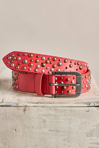 小物 jentlouis Leather Studded Belt Free size 小物 jentlouis Leather Studded Belt Free size 小物 jentlouis