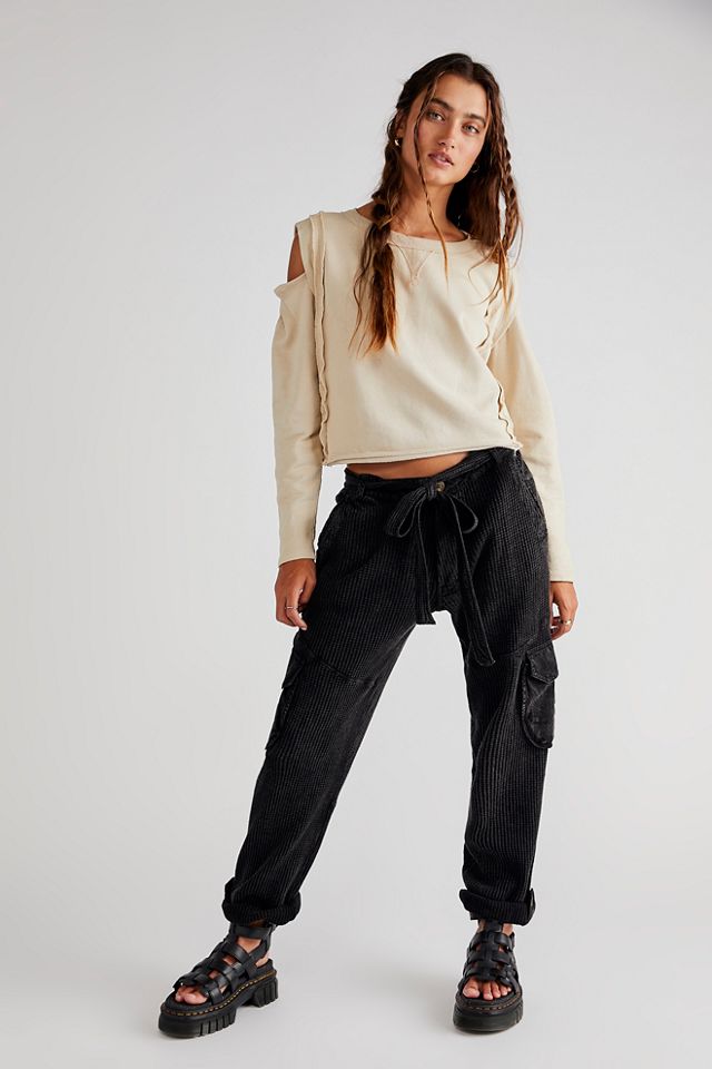 Free People, Pants & Jumpsuits, Free People Nwt Knit Cargo Pant