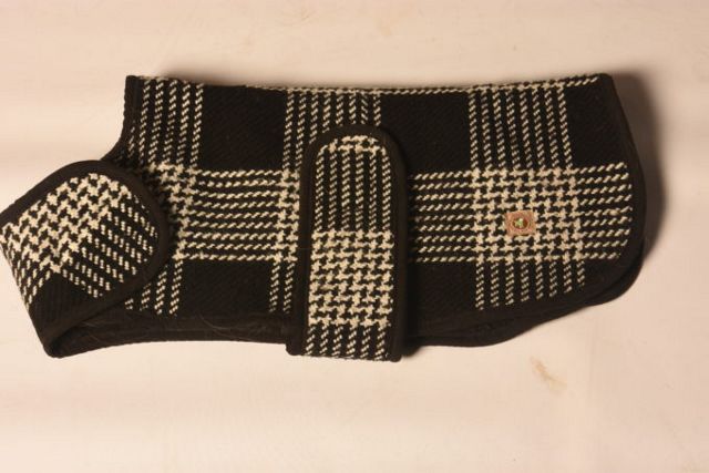 Chilly Dog Plaid Dog Blanket Coat #2