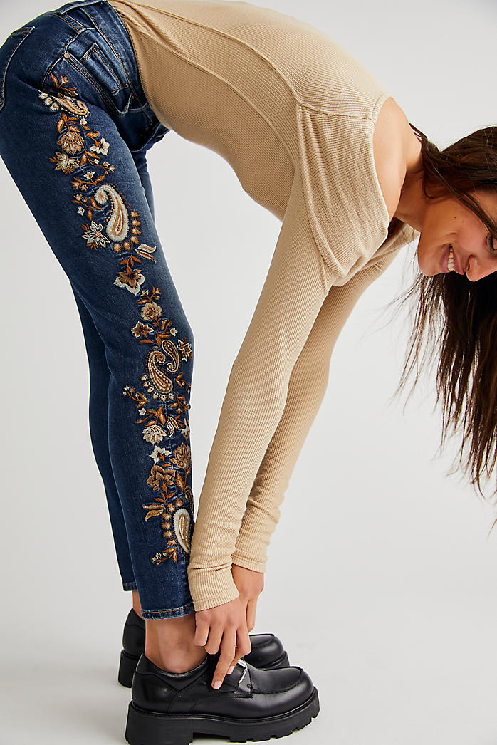 Womens Skinny Jeans: High Rise, Slim Fit  More | Free People