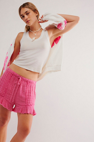 FP One Solona Shorts at Free People in Neon Dreams, Size: XS