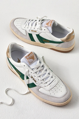 Hawk Sneakers by Gola at Free People in Green, Size: US 6.5