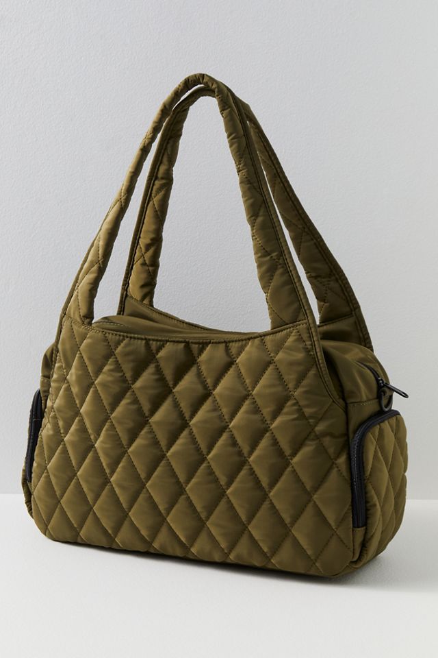 Free People Fp Movement Quilted Duffle Bag In Brown Lyst, 53% OFF