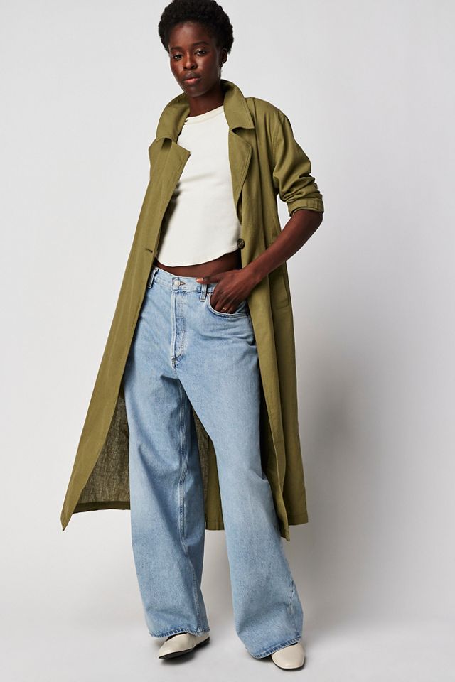 Free people duster coat hotsell