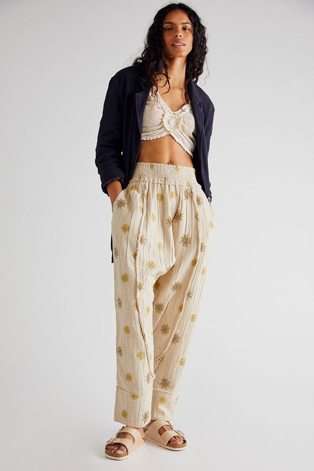 Embellished Harem Pants