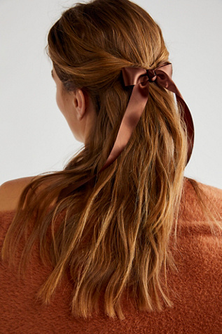 Petite Bow at Free People in Brown