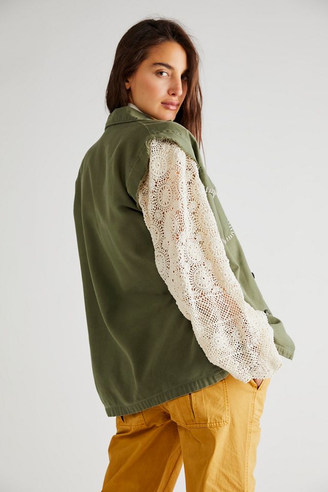 Free People Tricia Fix Jesse Military Jacket. 2