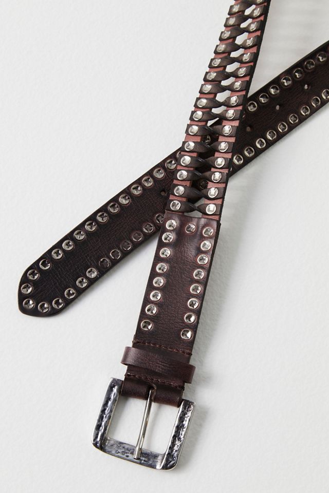 Downtown Studded Belt | Free People UK display picture 3