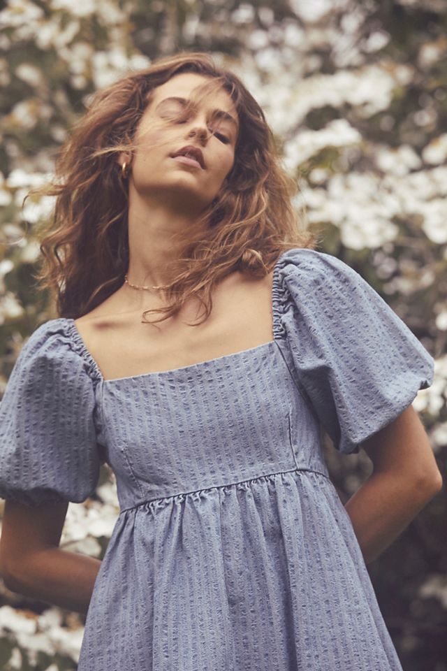 Sage Denim Dress #3