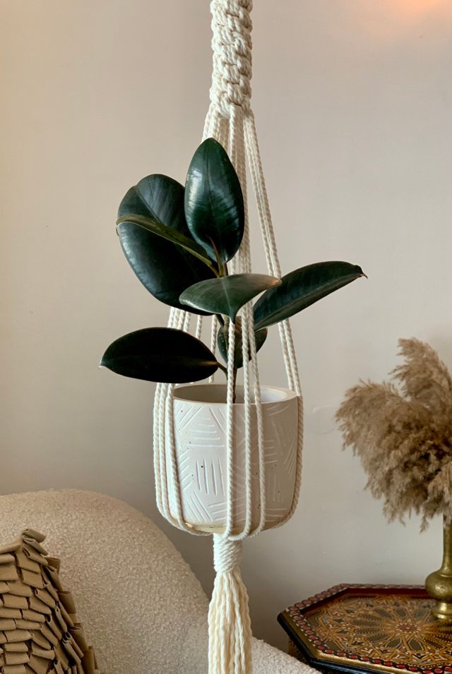 Macramé by Monday Minimalist Plant Hanger #1