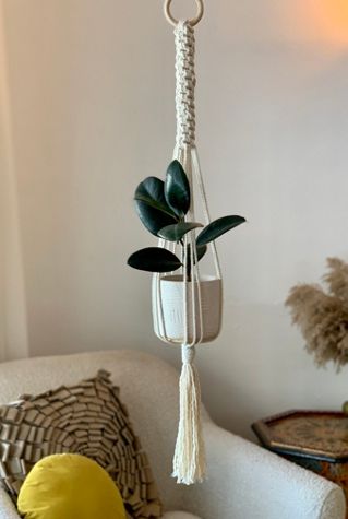 Macramé by Monday Minimalist Plant Hanger