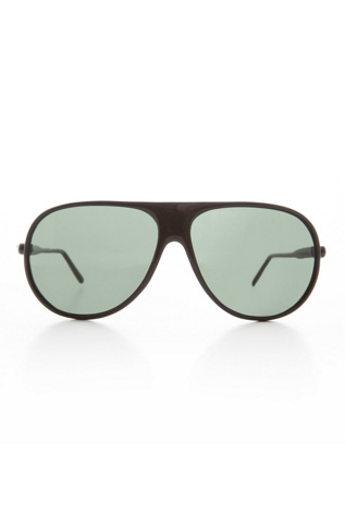 Vintage Chopper Sunglasses Selected by Sunglass Museum at Free People in Black