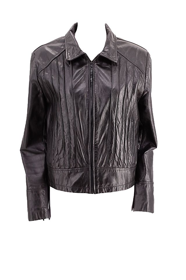1970s Wilsons Ribbed Leather Jacket Selected By Ritual 1970s Wilsons Ribbed Leather Jacket Selected By Ritual