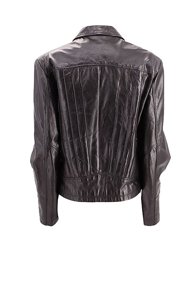 1970s Wilsons Ribbed Leather Jacket Selected By Ritual 1970s Wilsons Ribbed Leather Jacket Selected By Ritual