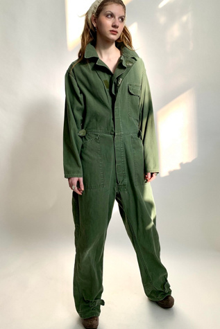Vintage military jumpsuit new arrivals
