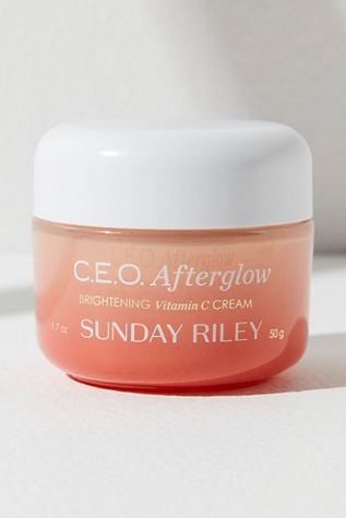 Sunday Riley C. E.O Afterglow Brightening Vitamin C Cream at Free People