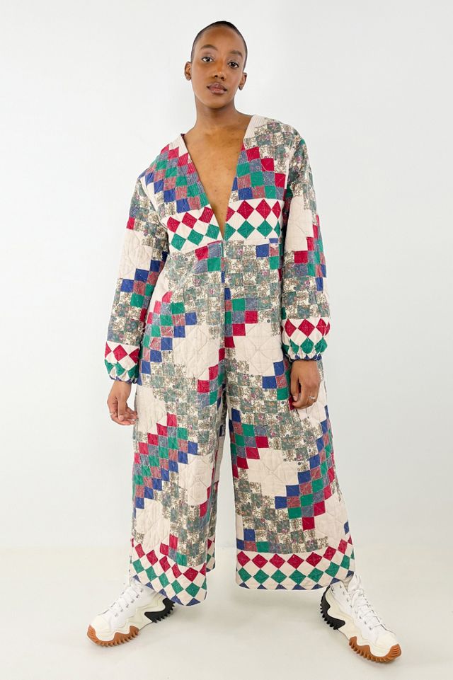 Patchwork jumpsuit online