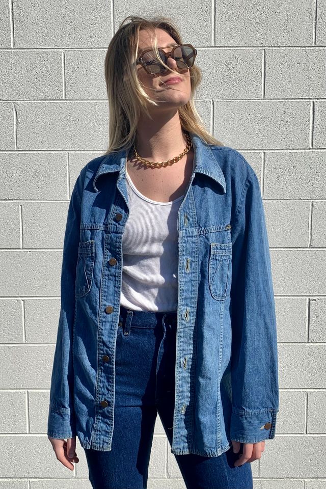 Vintage Wrangler Shirt Jacket Selected by My Friend Dorian | Free People