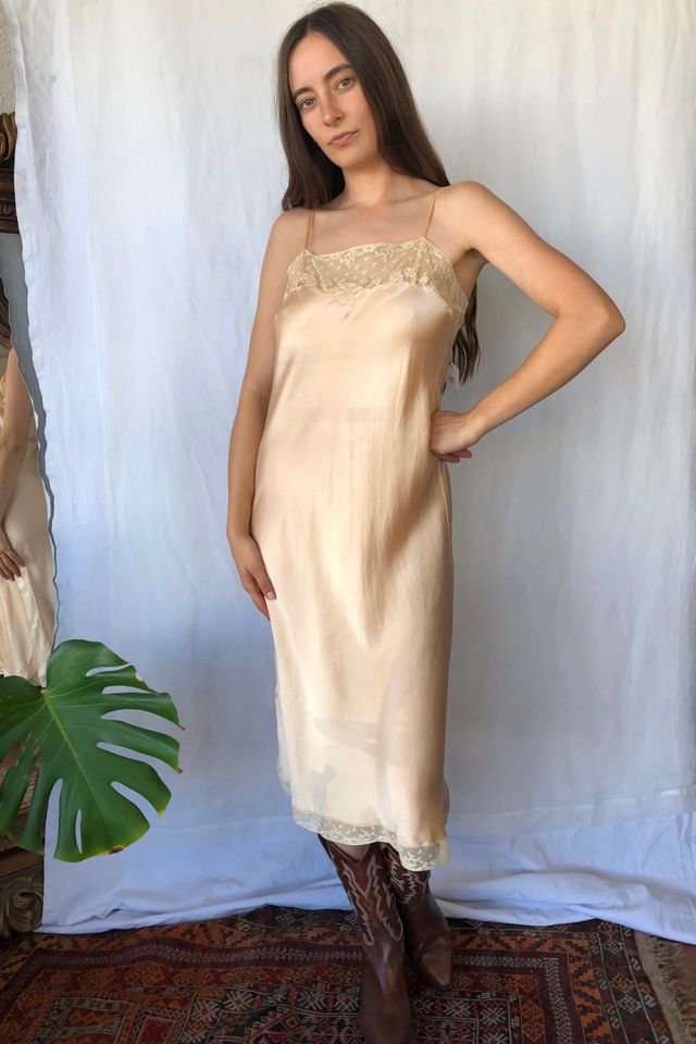 Vintage hotsell satin slip