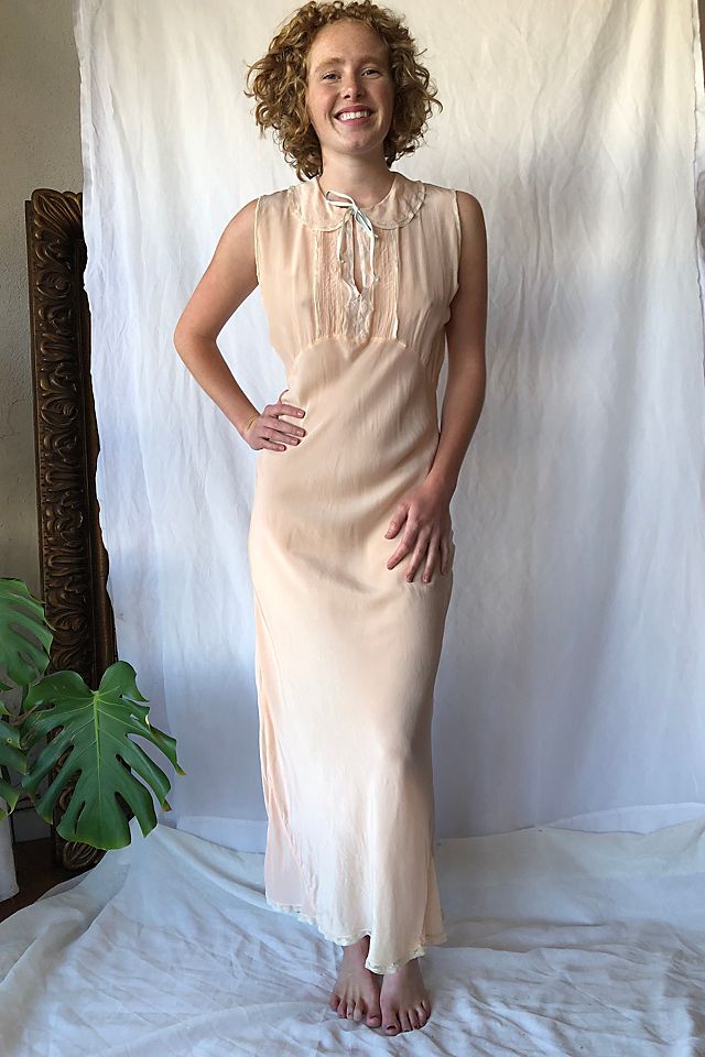vintage silk slip dress Bias Gown - M Available in sizes XS Vintage Satin Slip Dress Vintage