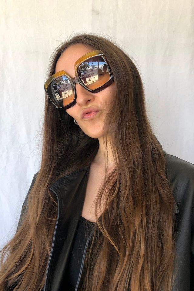 Christian dior shop oversized sunglasses