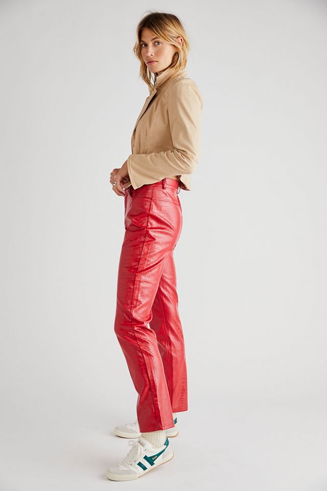 Hosbjerg Haze Croc Pants | Free People