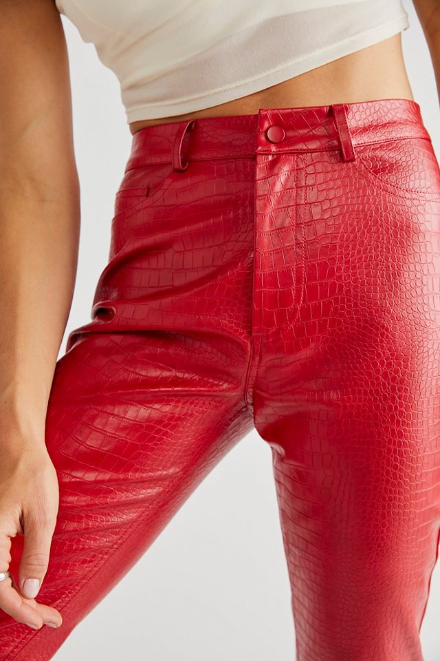 Hosbjerg Haze Croc Pants | Free People